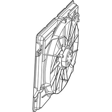 Mopar 55037992AD Fan MODUL-Radiator Cooling