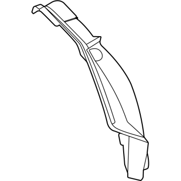 BMW 63-21-7-442-299 TRIM, DRIP RAIL, LEFT