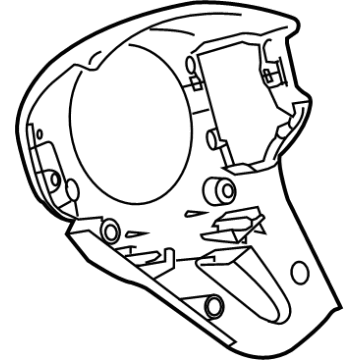 GM 84929901 Rear Shroud