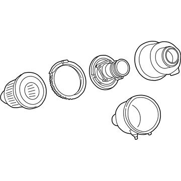 Ford XC3Z9600CA Air Cleaner Assembly