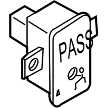 Nissan 25020-ET100 Warning Assy-Instrument