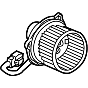 Mopar 5019185AA Motor-Blower With Wheel