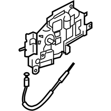 Hyundai 81450-4D513 Remote Controller Assembly-Rear Door