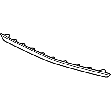 Honda 71110-T3V-A00 Spoiler, Front Bumper Lip