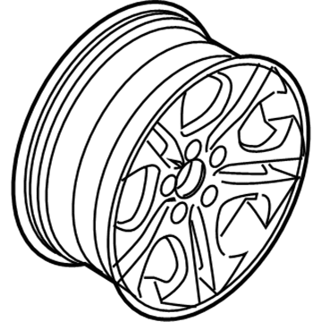 BMW 36-11-6-758-192 Light Alloy Rim