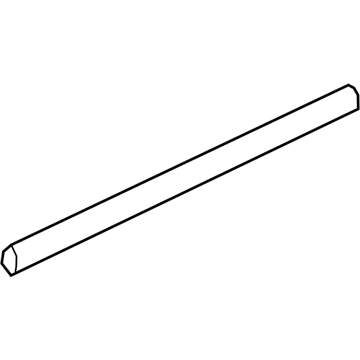 GM 92235139 Sealing Strip, Rear Side Door Window Inner