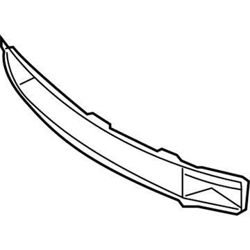 Infiniti 62256-1MA0A Front Bumper Grille
