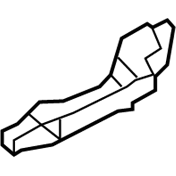 Hyundai 82665-2L500 Base Assembly-Rear Door Outside Handle, RH