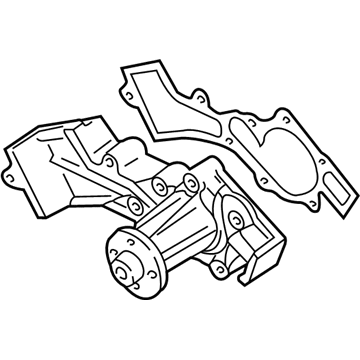 Infiniti 21010-4S10A Pump Assembly Water