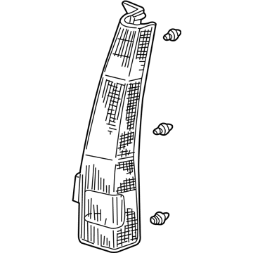 Honda 33551-S9A-A11 Lamp Unit, L. Tail