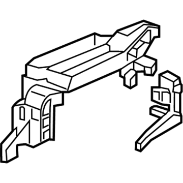 Acura 54700-TZ4-A81 Console Set, Escutcheon