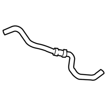 Infiniti 49717-1CA0A Power Steering Suction Hose Assembly