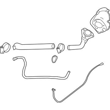 GM 23395448 Filler Pipe