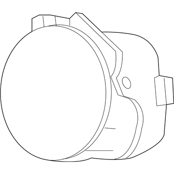 Mopar 5182023AA Front Fog Lamp