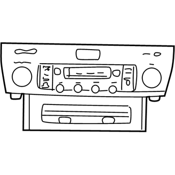 Lexus 86120-50761 Receiver Assy, Radio