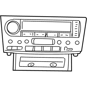 Lexus 86120-50830 Receiver Assy, Radio