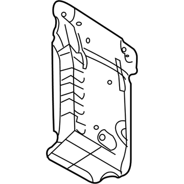 BMW 51-71-7-187-481 Load Protective Plate, Left
