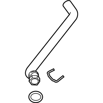 Ford JL3Z-8260-A Upper Hose