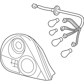 Hyundai 92401-2C020 Lamp Assembly-Rear Combination, LH