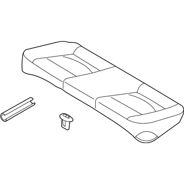 Kia 891001M530AFU Cushion Assembly-Rear Seat