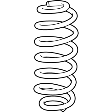 Mopar 68157891AB Rear Coil Spring