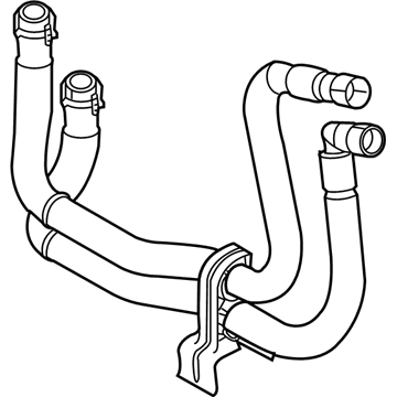 Ford 8T4Z-8N021-A Tube Assembly