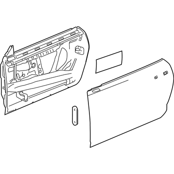 GM 22792576 Door Shell