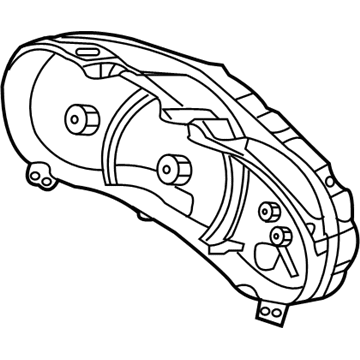 Hyundai 94001-4J045 Cluster Assembly-Instrument