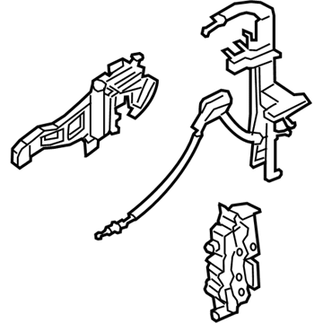 Ford EK4Z-61264A00-J Lock