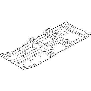 Nissan G4320-5EEMA Floor-Front, RH