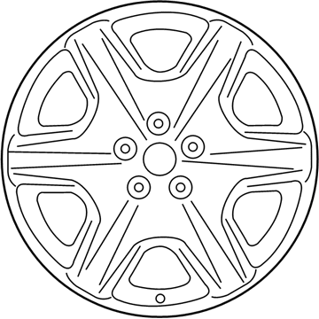 Lexus 42611-50390 Wheel, Disc