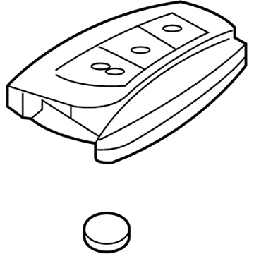 Hyundai 95440-B1200-BLH Keyless Fob Smart Key