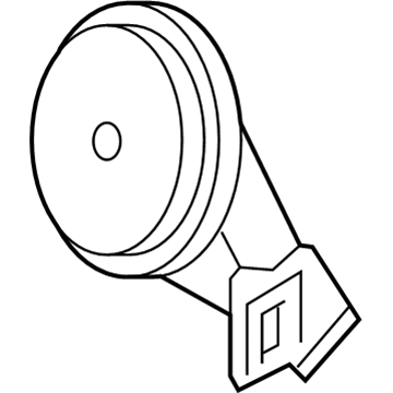 Hyundai 96630-B1000 Horn Assembly-Burglar Alarm