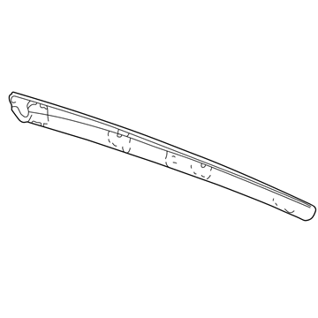 Ford YC3Z-7842410-AAA Upper Molding