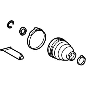 Lexus 04439-21020 Boot Kit, Rear Drive Shaft