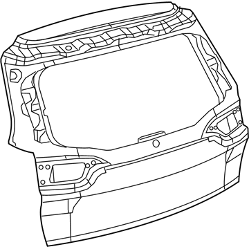 Mopar 68236459AB LIFTGATE