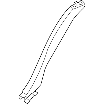 Hyundai 85895-3M000-BR Trim Assembly-Rear Wheel House RH