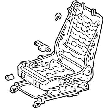 Toyota 71110-21050 Seat Frame