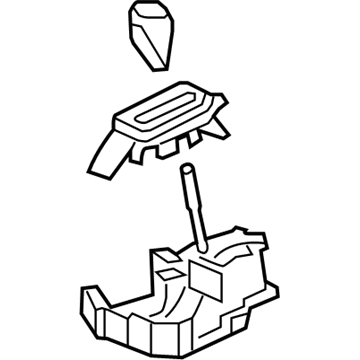 GM 25983143 Control Asm-Automatic Transmission (W/ Automatic Transmission Control Indicator) *Ebn/Gnmtl/Eb