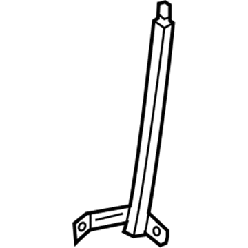 Nissan 80387-9AN0A Glass Run-Door Lower SASH, Front LH