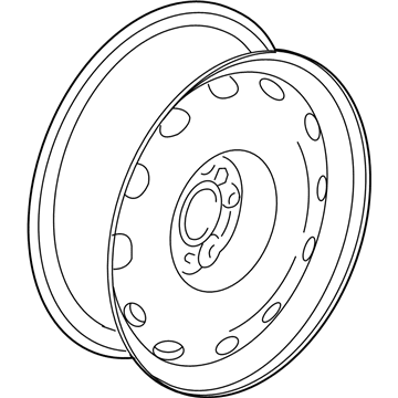 Mopar 1LT46GSAAC Aluminum Wheel