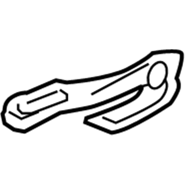 Acura 60170-STX-A00ZZ Hinge, Driver Side Hood