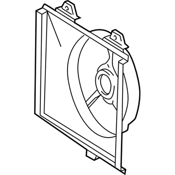 Toyota 16711-20060 Fan Shroud