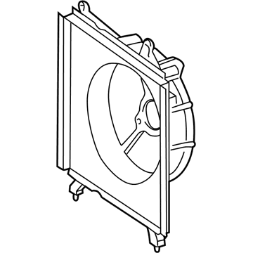 Toyota 16711-20050 Fan Shroud