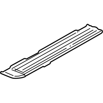 Acura 74713-SL0-000 Cover, Front Floor (Lower)