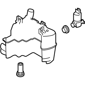 Infiniti 28910-4HB0A Windshield Washer Tank Assembly