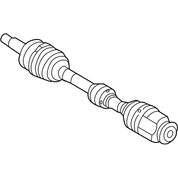 Kia 49501B2950 Shaft Assembly-Drive, RH