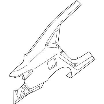 Nissan G8101-3SGAA Fender-Rear, LH