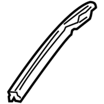 Honda 63121-S5P-A00ZZ Stiffener, R. FR. Pillar (Upper)