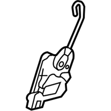 Hyundai 95736-25020 ACTUATOR Assembly-Front Door Locking